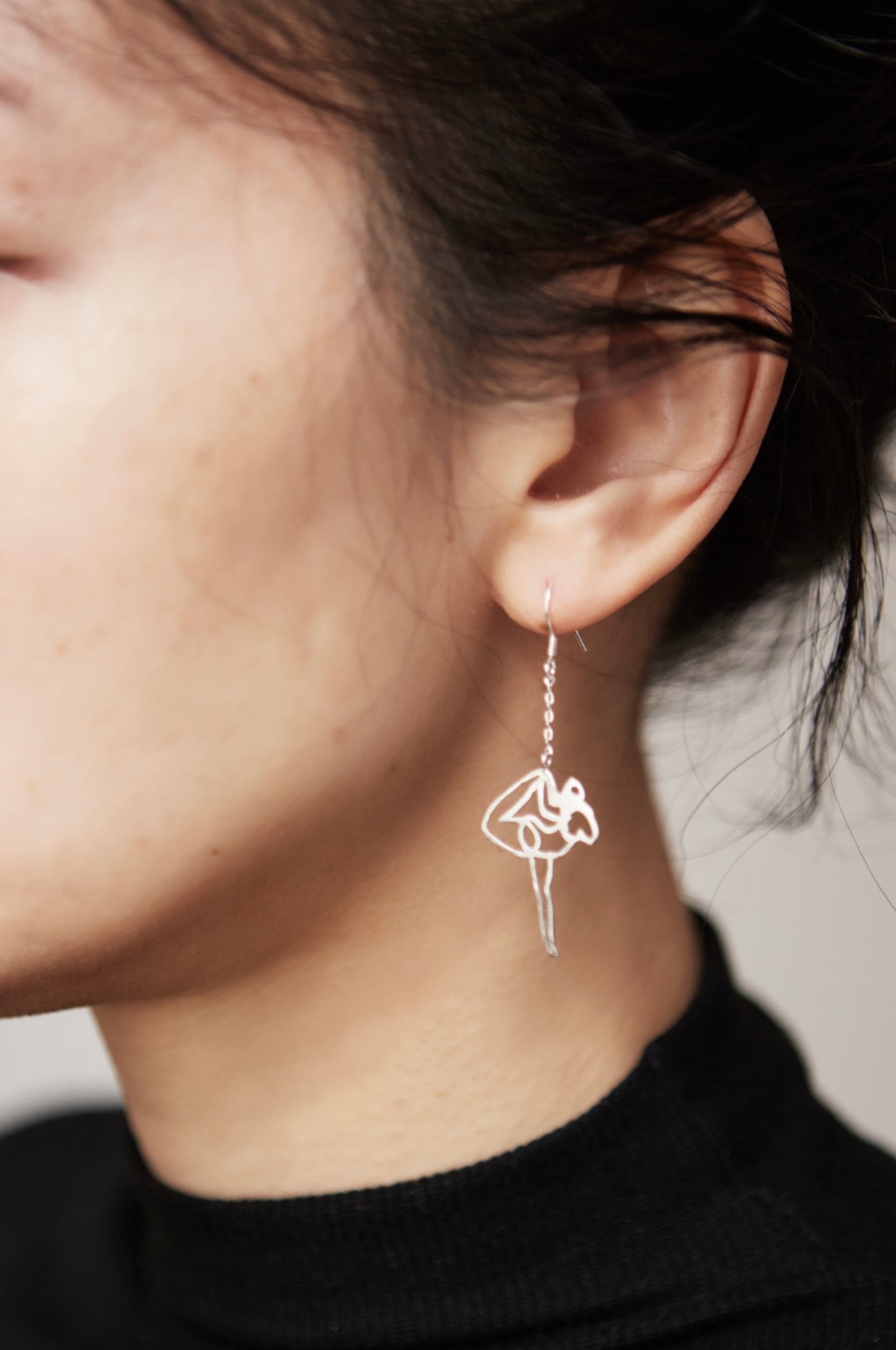 Graceful Movements: Dancer Earrings