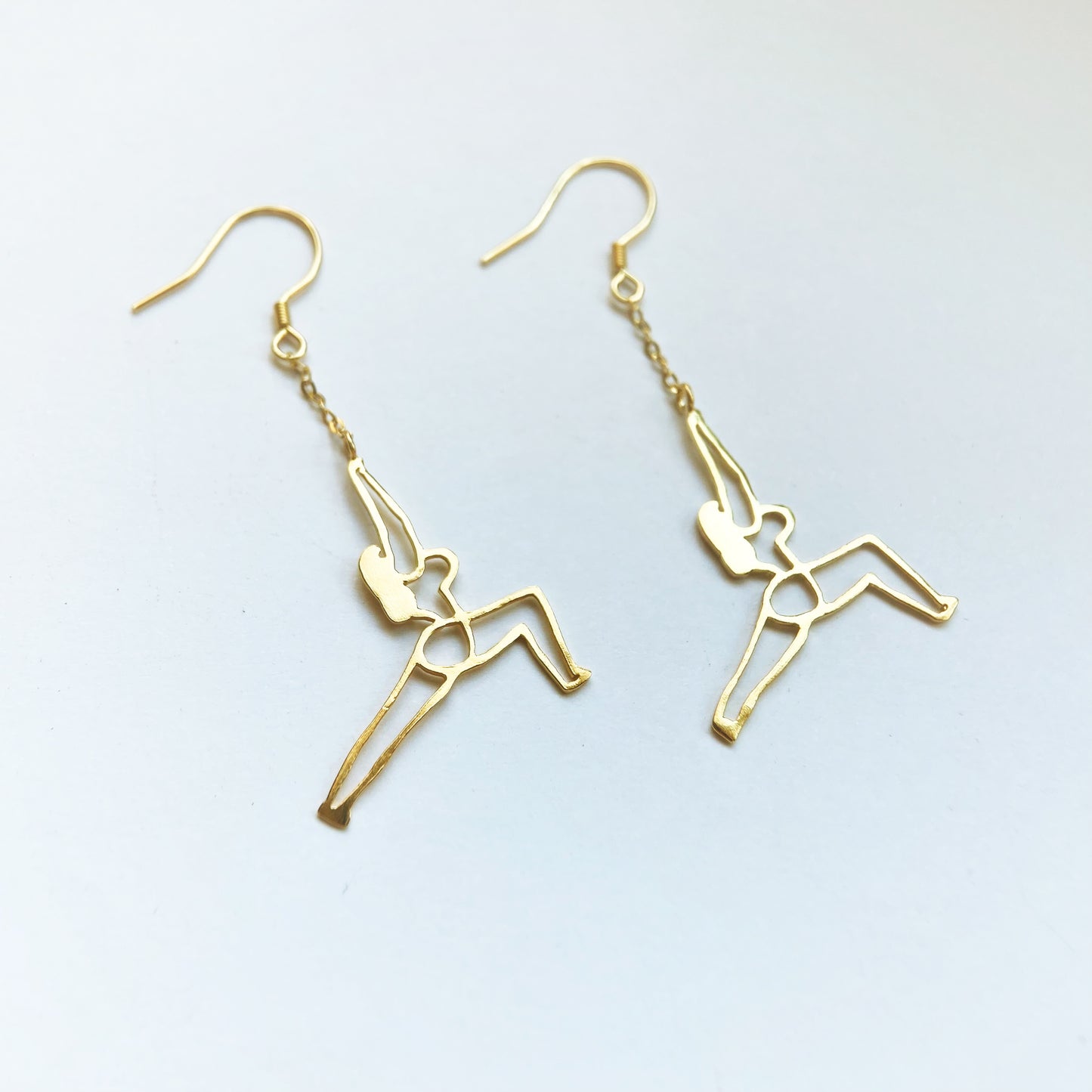 Yoga Earrings - Warrior 1