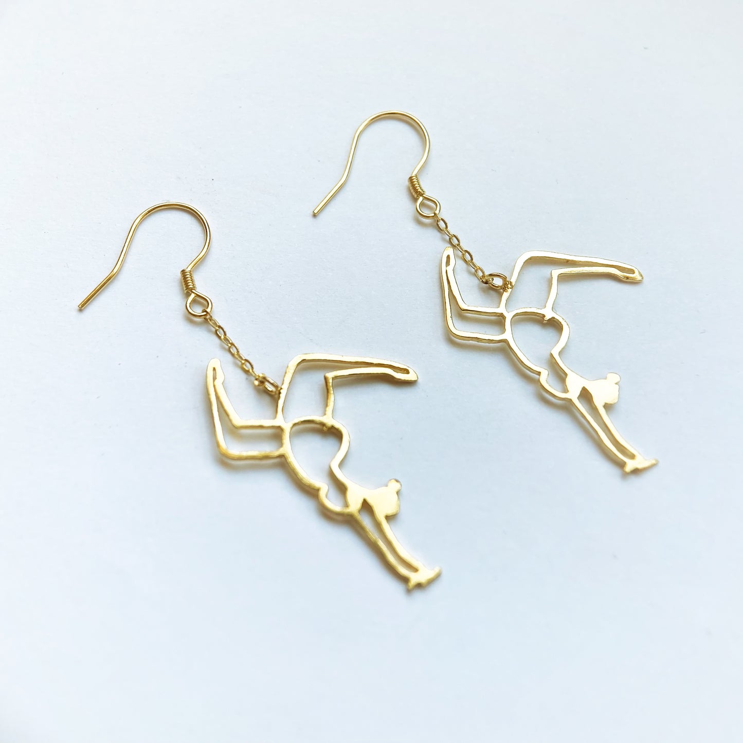 Upside-Down Confidence: Handstand Earrings