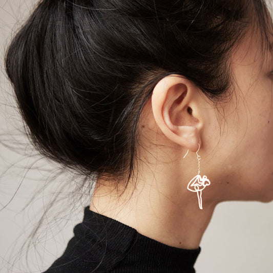 Graceful Movements: Dancer Earrings