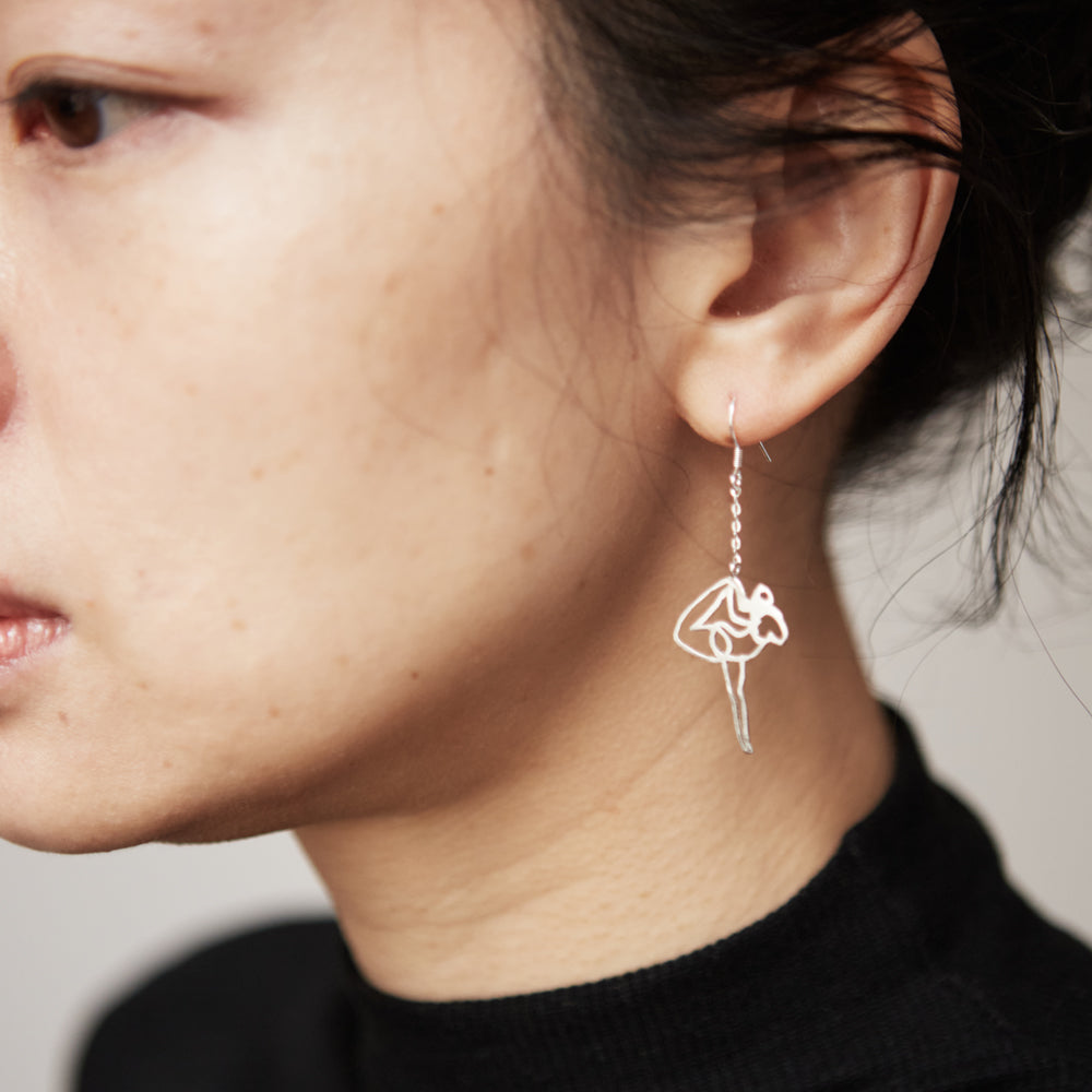 Graceful Movements: Dancer Earrings